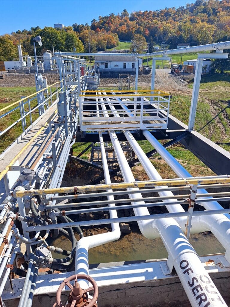 Bromley Terminal Loading dock piping